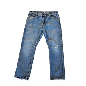 GAP Men's Straight Fit Blue Jeans Size 34/30